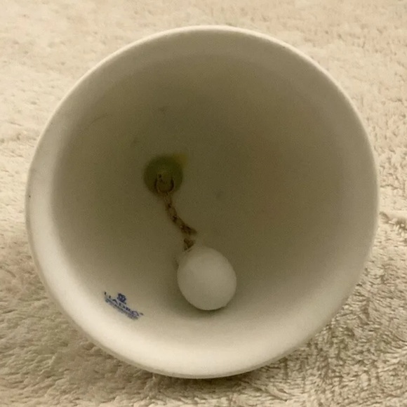 Llardo 1991 Porcelain Christmas Bell Campanita Navidad Made In Spain - Picture 5 of 8
